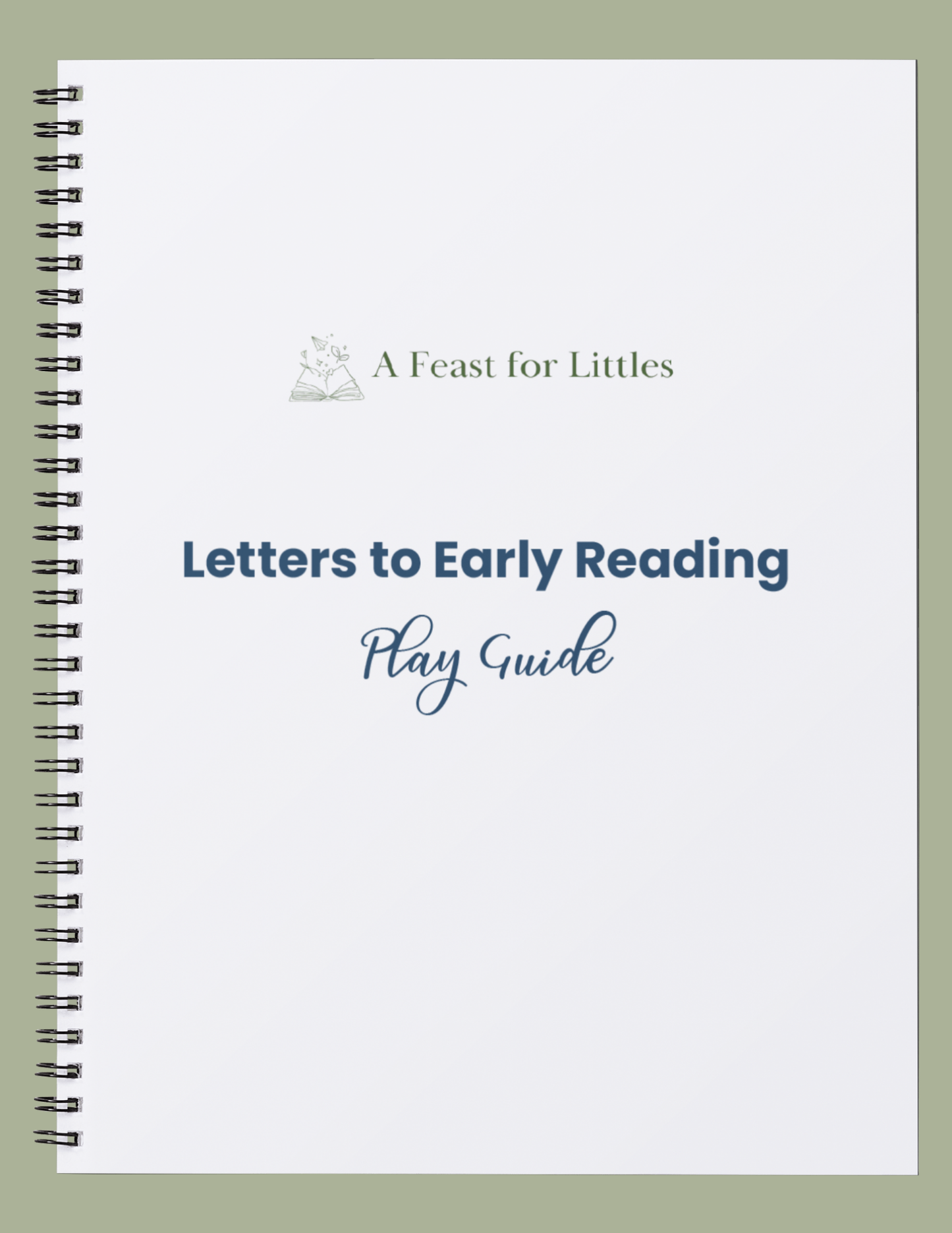 Letters to Early Reading Play Guide